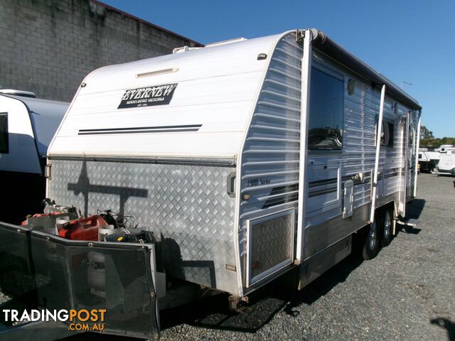 USED 2016 EVERNEW 23 FT OFFROAD CARAVAN