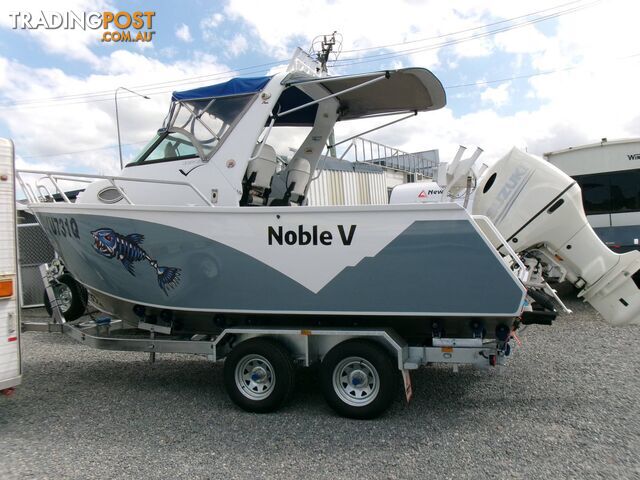 USED 2012 5.8M NOBEL CENTRE CAB POWERED BY SUZUKI 175HP 4 STROKE OUTBOARD ON A...