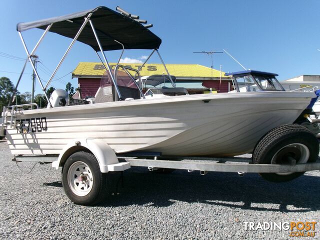 USED 2006 4.1M POLYCRAFT CHALLENGER POWERED BY A HONDA 50HP 4 STROKE ON A 2007...