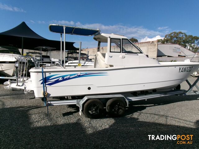 YANMAR ZARPA VF53AZ CENTRE CABIN HARD TOP - 2022 - POWERED BY 88HP DIESEL STERNDRIVE ON A TRAILER - photo 3 of 21