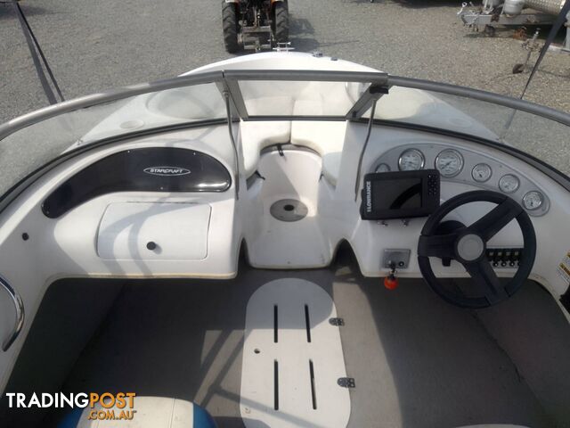 STARCRAFT BOWRIDER 2008 17FT- 130HP MERCRUISER 3.0L STERNDRIVE AND TRAILER