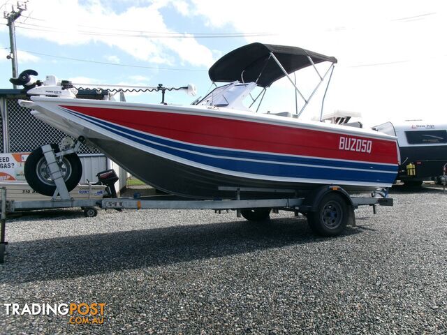 USED 2018 QUINTREX 530 FREESTYLER POWERED BY A 2016 130HP EVINRUDE ETEC ON A...