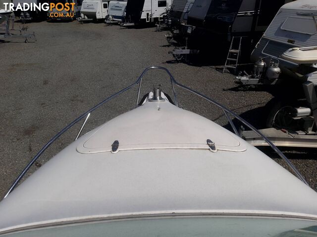 SEAFORCE 530 MATE PONTOON 1/2 CABIN-MERCURY 90HP OPTIMAX AND TRAILER