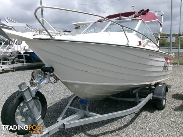 USED 2001 SAVAGE RANGER 4.5M POWERED BY A 75HP MERCURY OUTBOARD ON A 2022...