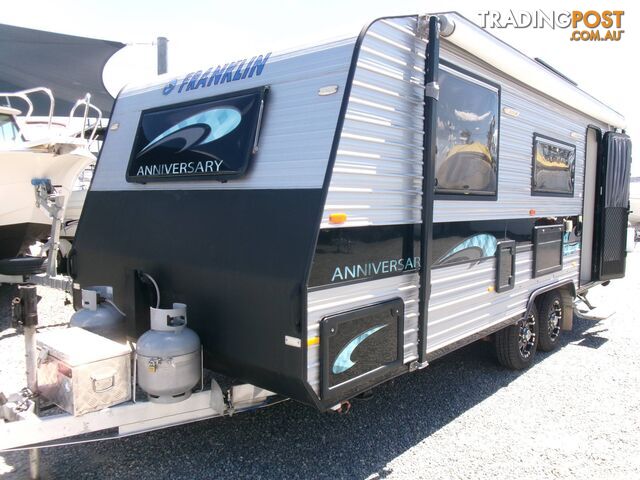 USED 2015 FRANKLIN ANNIVERSARY 20FT TOURING CARAVAN