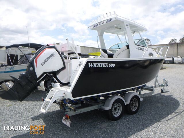 WILDSEA 600 WALKAROUND PLATEY-175HP ETEC AND 2019 AORT TRAILER