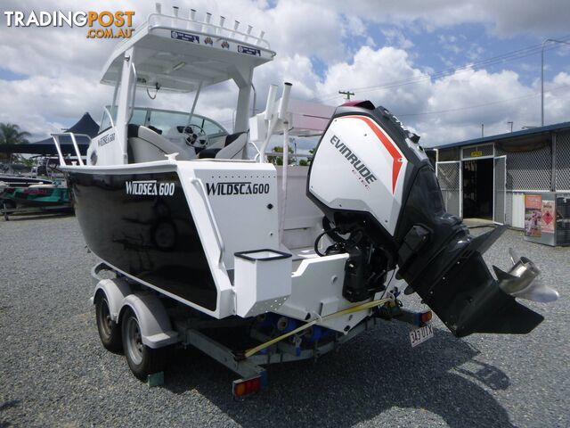 WILDSEA 600 WALKAROUND PLATEY-175HP ETEC AND 2019 AORT TRAILER