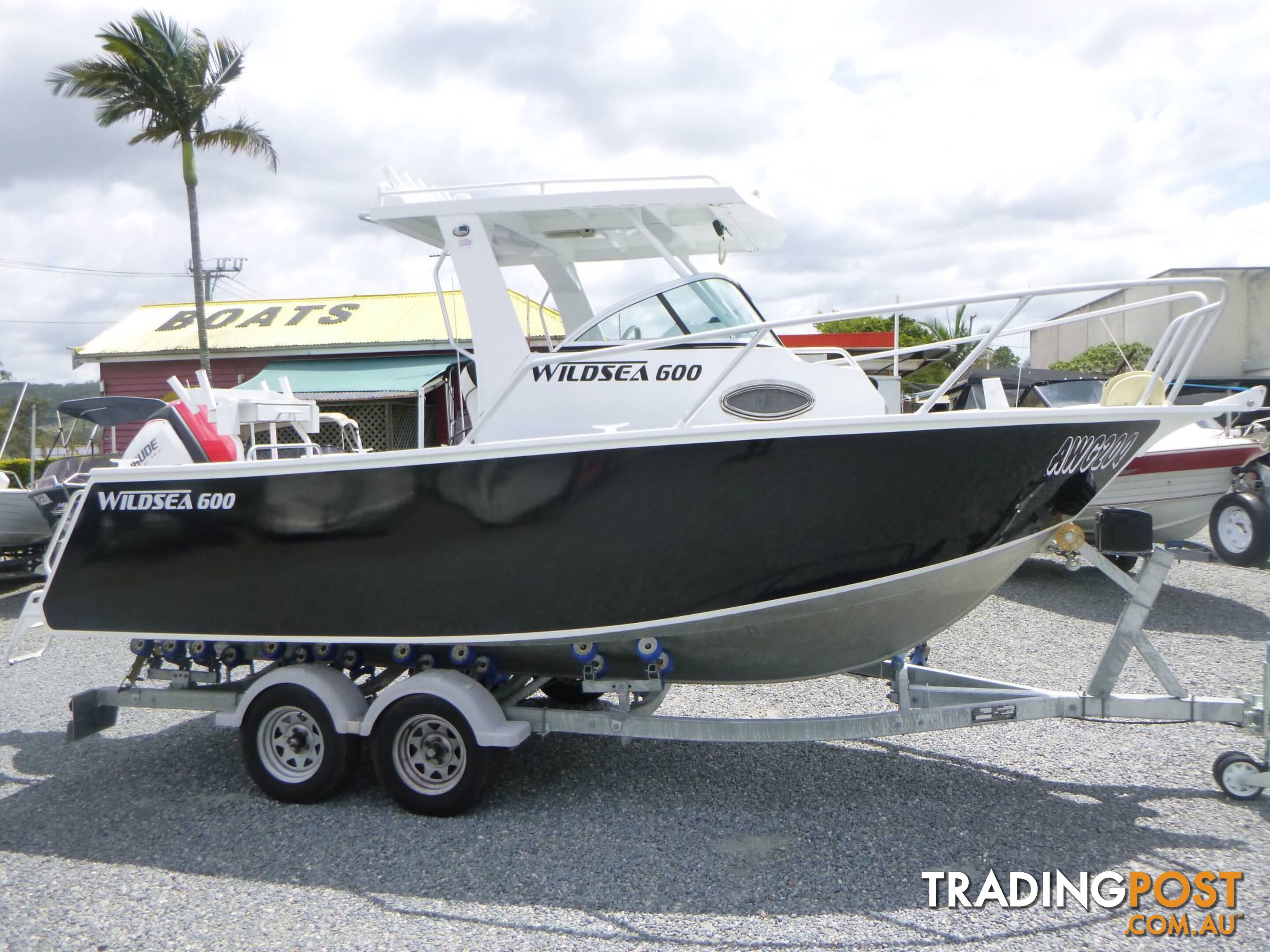 WILDSEA 600 WALKAROUND PLATEY-175HP ETEC AND 2019 AORT TRAILER