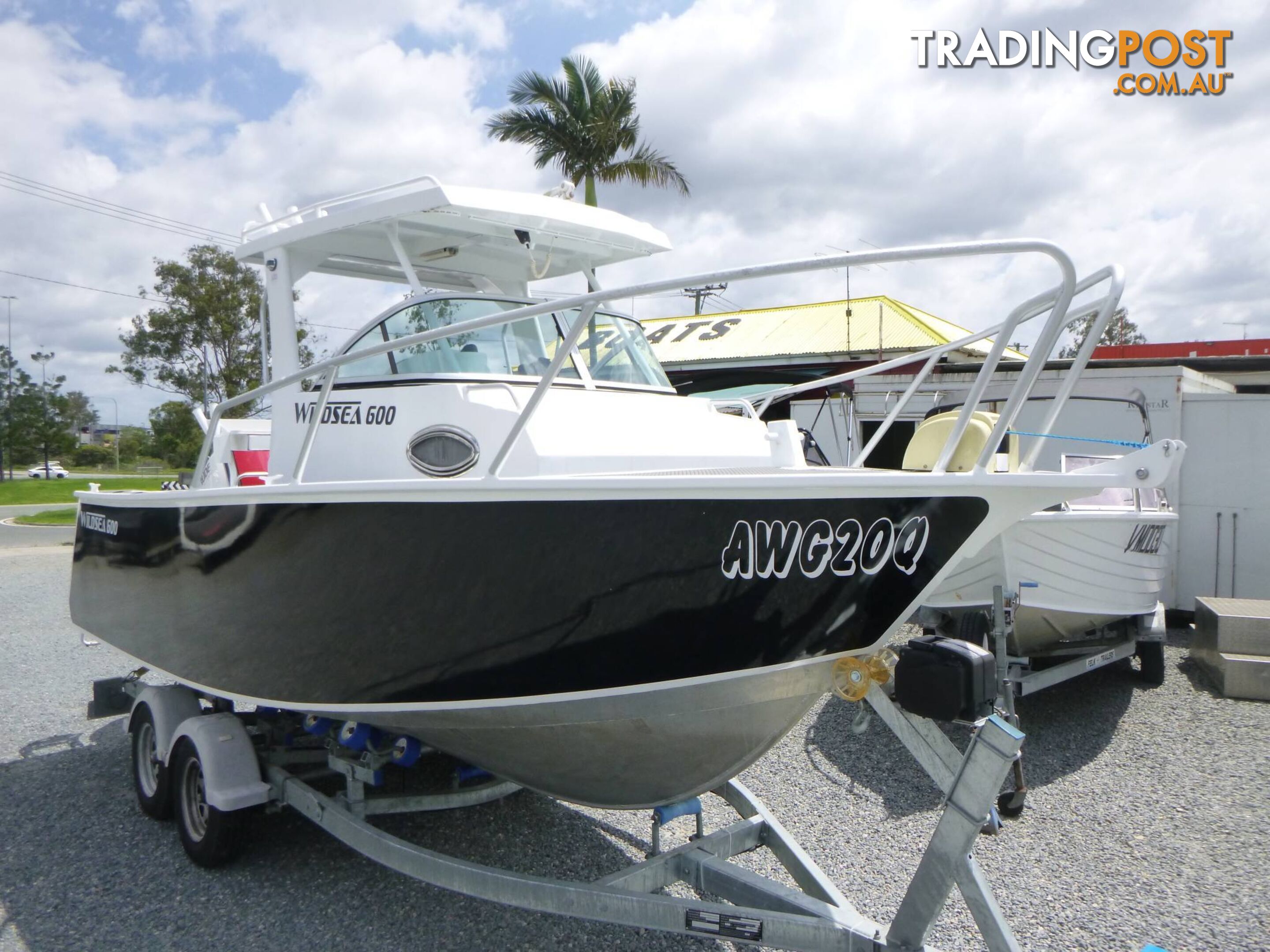 WILDSEA 600 WALKAROUND PLATEY-175HP ETEC AND 2019 AORT TRAILER