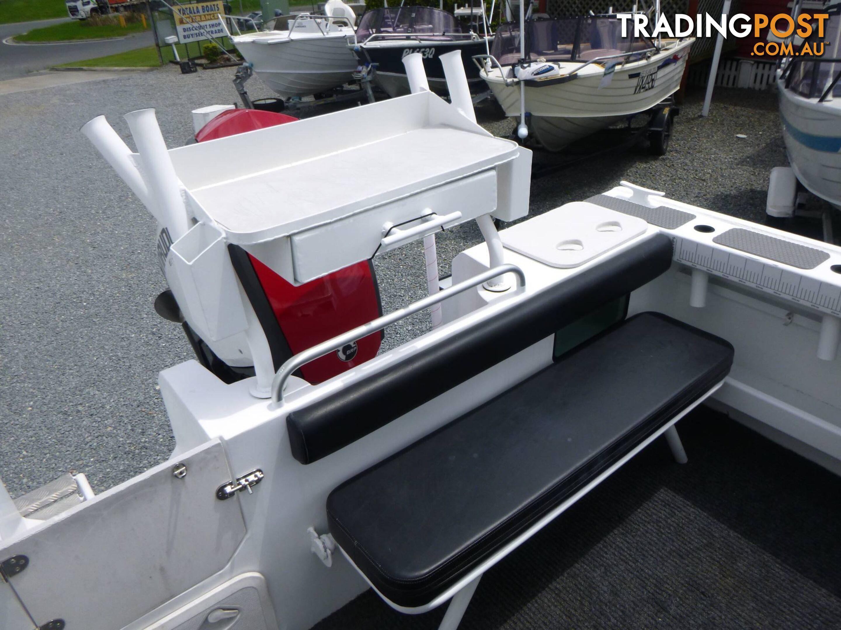 WILDSEA 600 WALKAROUND PLATEY-175HP ETEC AND 2019 AORT TRAILER