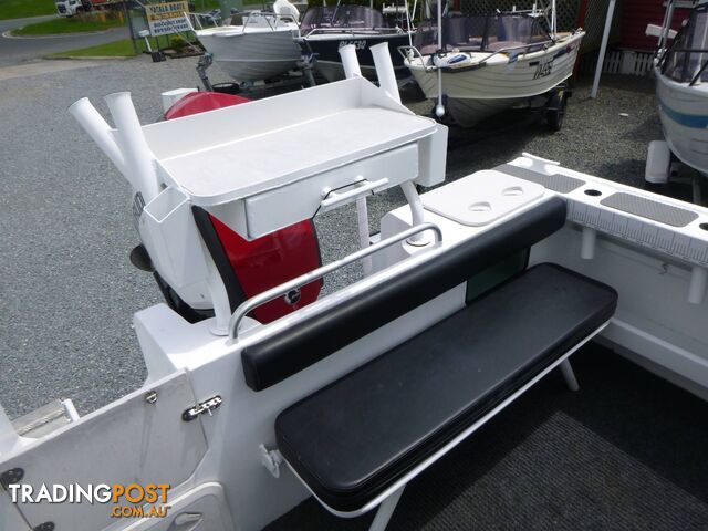 WILDSEA 600 WALKAROUND PLATEY-175HP ETEC AND 2019 AORT TRAILER