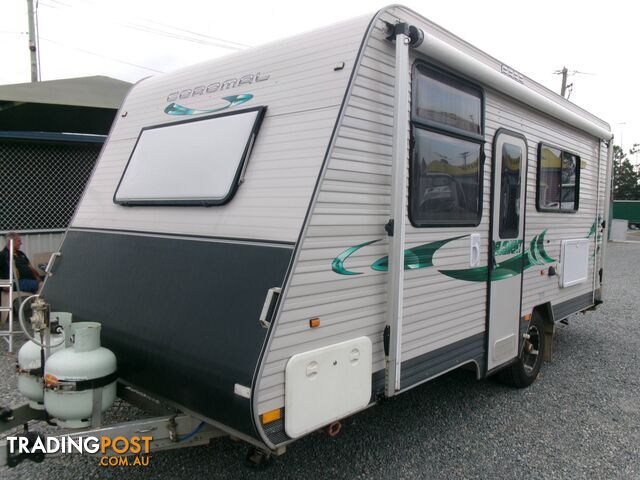 USED 2014 COROMAL ELEMENT TOURING 17FT SEMI-OFFROAD CARAVAN