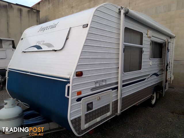 IMPERIAL BURKE AND WILLS 16.5FT TOURING CARAVAN