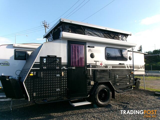 USED 2019 LONG HAUL T REX 13 HYBRID OFFROAD SINGLE AXLE CARAVAN