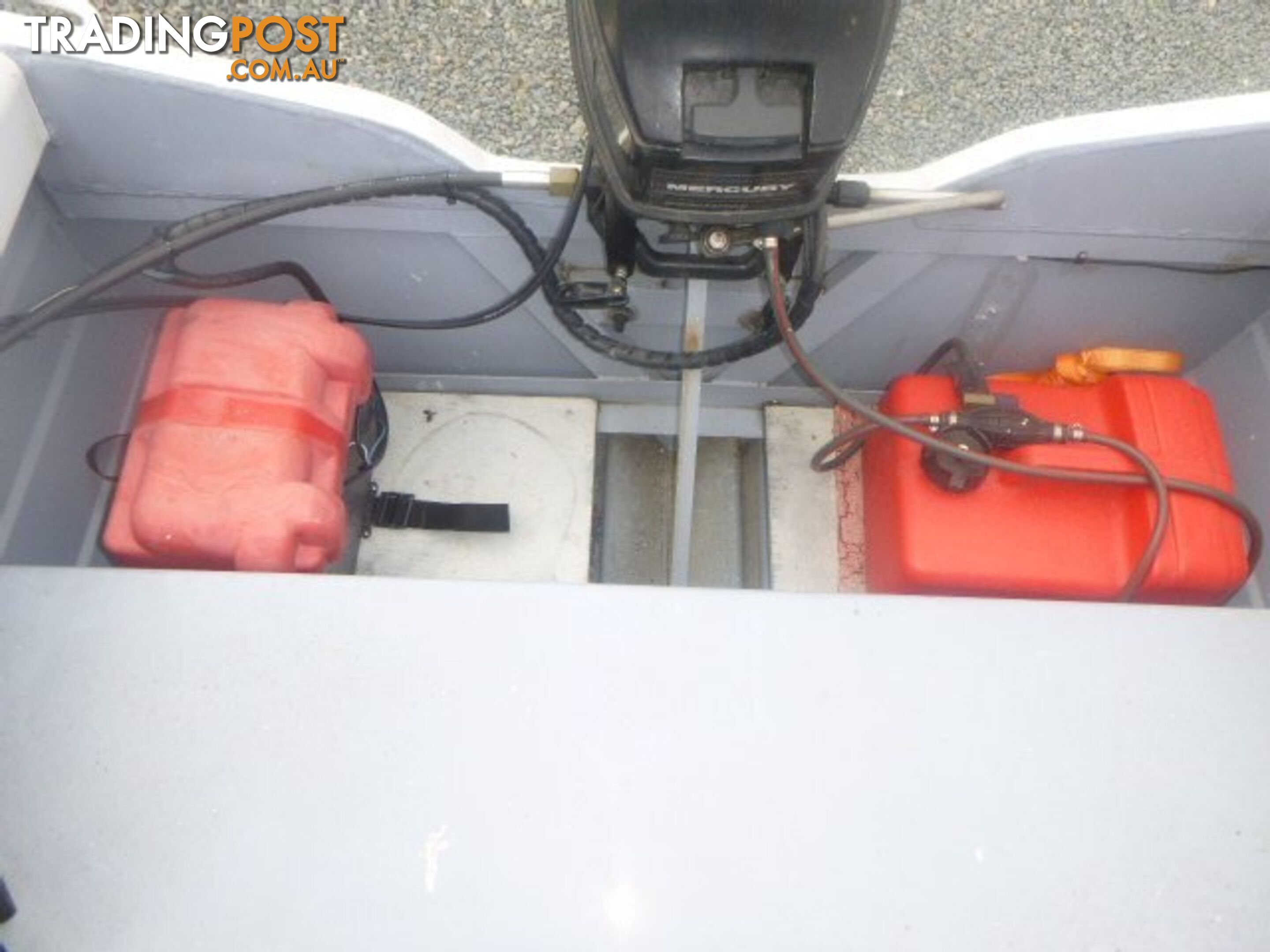 SAVAGE KESTREL 4.25 METRE RUN ABOUT- 25HP MERCURY OUTBOARD-REDCO TRAILER