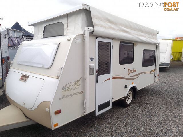 2006 JAYCO DESTINY POPTOP TOURING 15FT CARAVAN