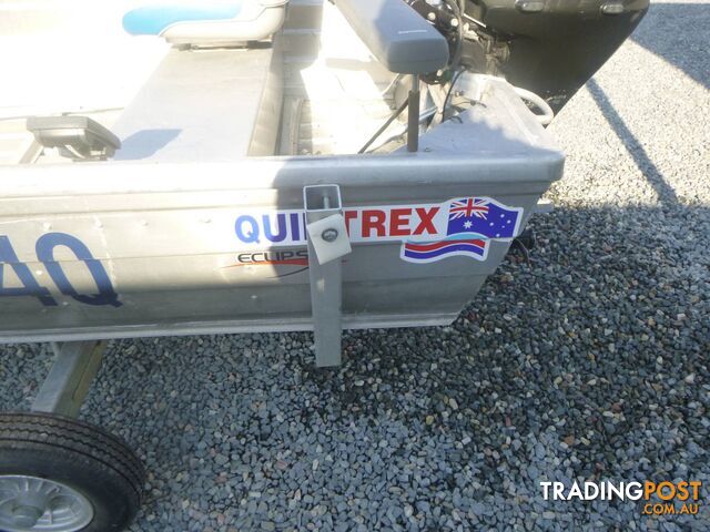 QUINTREX 370 CARTOPPER -15HP SUZUKI 4 STROKE OUTBOARD + DOLLY