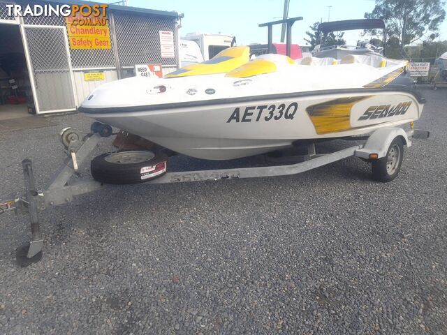 USED 2008 SEA DOO JET BOAT 4.7M POWERED BY 4 STROKE 215HP SPEEDSTER