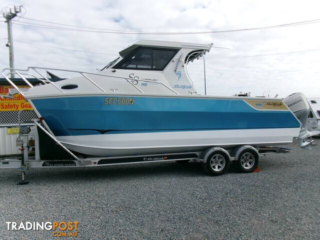 USED 2019 SAILFISH S8 POWERED BY TWIN 150HP 4 STROKE HONDA OUTBOARDS ON A DUAL...