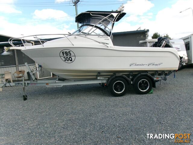 USED 2013 CRUISE CRAFT 530 EXPLORER POWERED BY A 2025 MERCURY 115HP 4 STROKE...