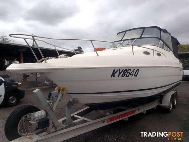 2000 WELLCRAFT MARTINIQUE 2600 FULL CABIN WITH 383 MAG STROKER 6.2L ENGINE AND TRAILER