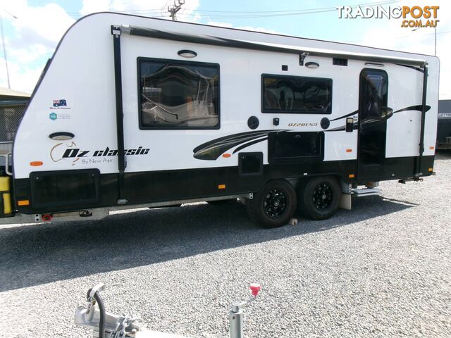 USED 2017 NEW AGE OZ CLASSIC OZ20ES3 DUAL AXLE TOURING CARAVAN