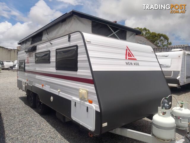 NEW AGE ROAD OWL 18FT POP-TOP TOURING FAMILY BUNK CARAVAN