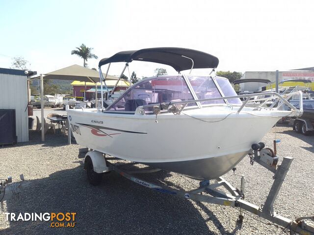 2013 CLARK 455 NAVIGATOR WITH 60HP MERCURY OUTBOARD AND TRAILER