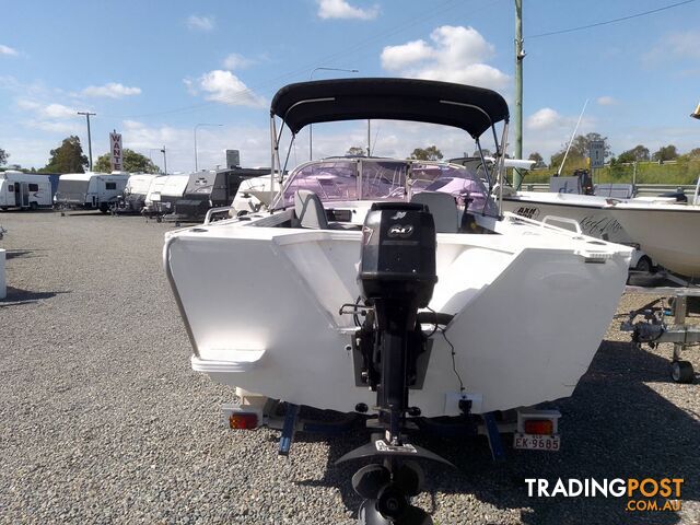 2013 CLARK 455 NAVIGATOR WITH 60HP MERCURY OUTBOARD AND TRAILER