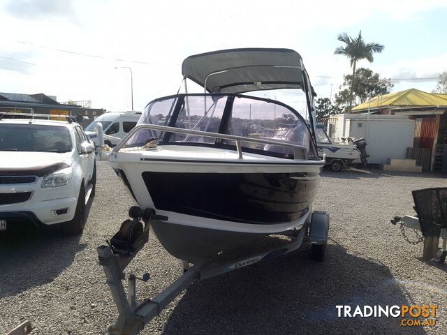 SEA JAY CLASSIC 4.3M RUNABOUT-40HP TOHATSU 2 STROKE AND TRAILER