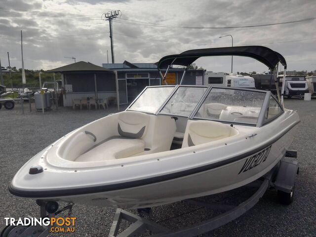 BAYLINER 175BR BOWRIDER-135HP 4CYL MERCRUISER STERNDRIVE AND TRAILER