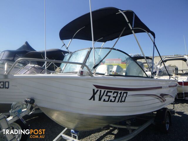BROOKER 485 BAY CHASER -YAMAHA 70HP OUTBOARD AND TRAILER