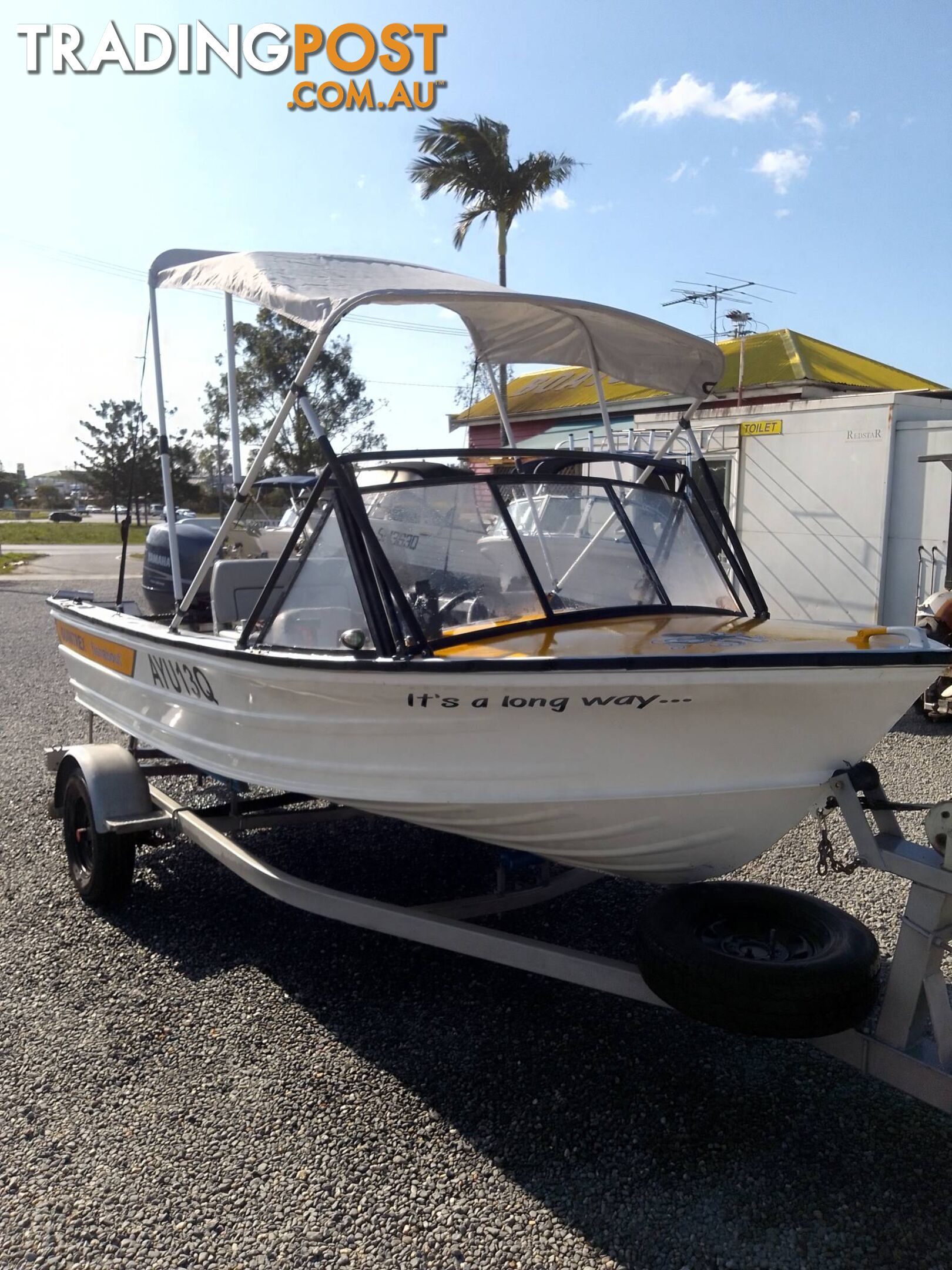 QUINTREX 430 FISHABOUT -50HP YAMAHA 4 STROKE AND TRAILER