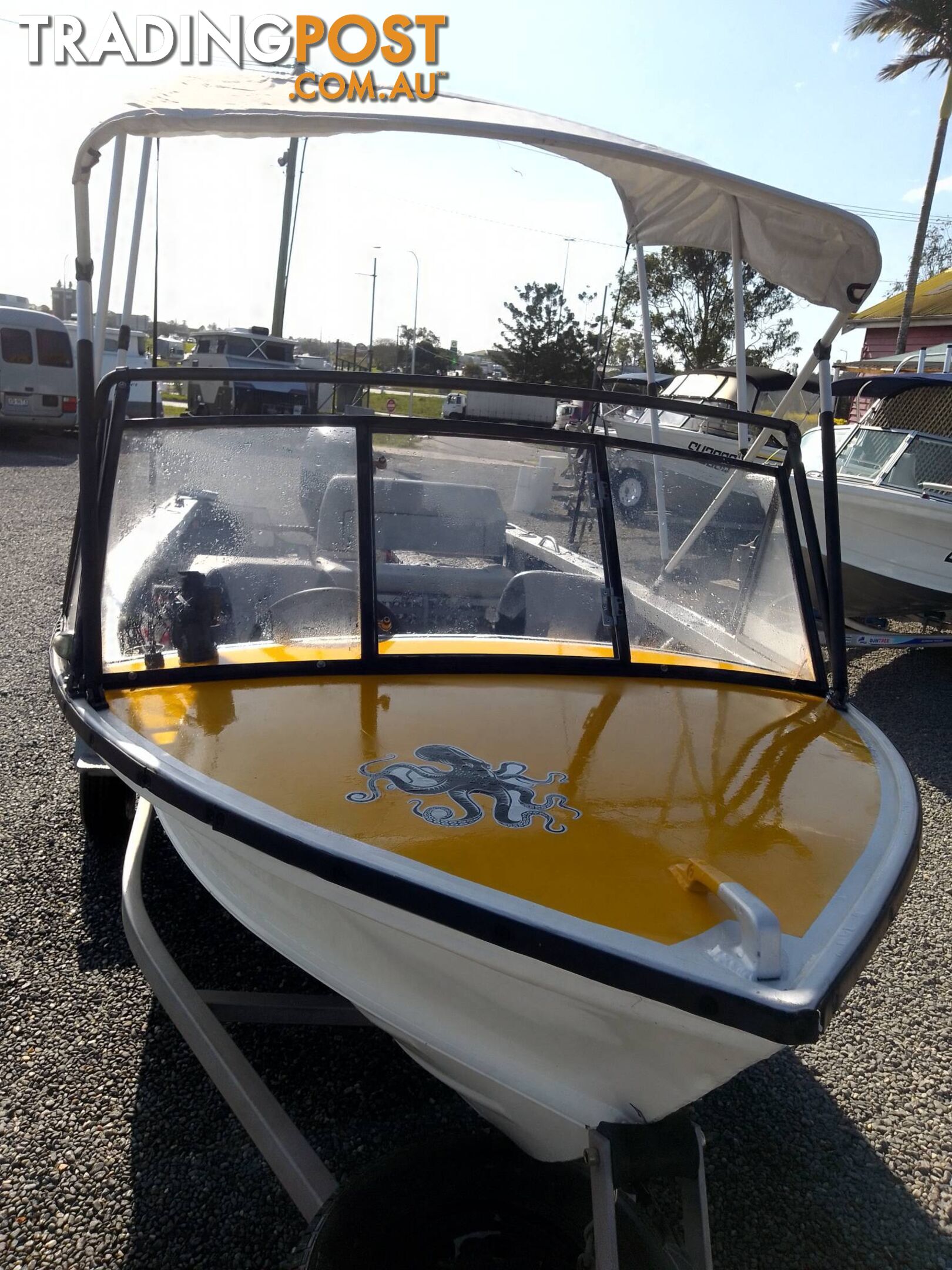 QUINTREX 430 FISHABOUT -50HP YAMAHA 4 STROKE AND TRAILER