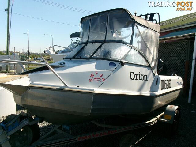 USED 2006 STABICRAFT 4.5M RUNABOUT CUDDY CABIN POWERED BY 50HP MERCURY 4 STROKE...