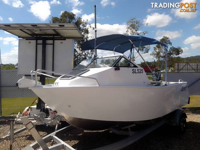 2024 ACRAFT MARINE SL 525 RUNABOUT WITH 90HP SUZUKI OUTBOARD AND TRAILER