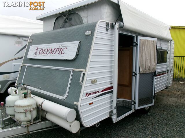 USED 2008 OLYMPIC 2000 SPRINTER POPTOP CARAVAN