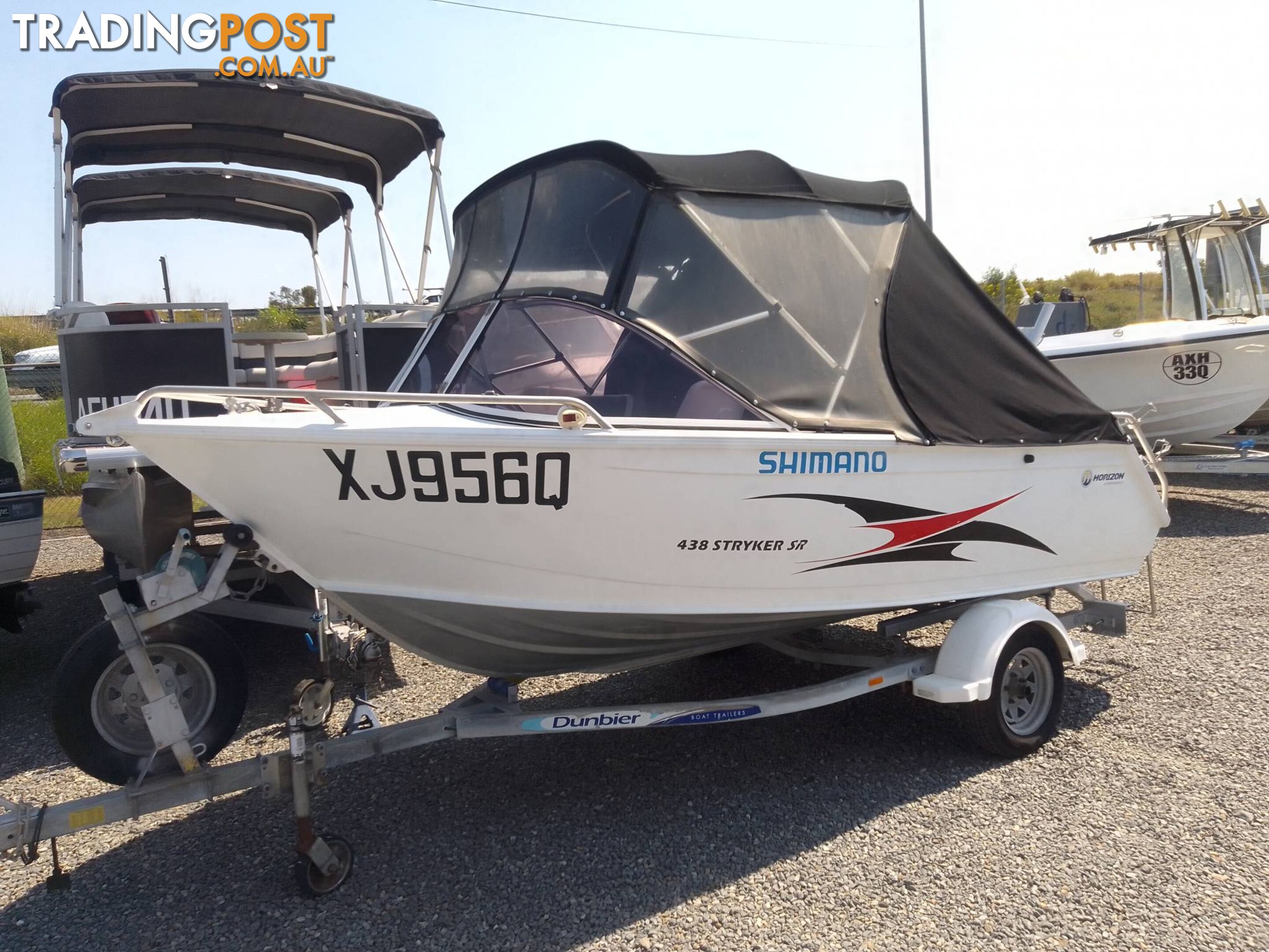 HORIZON 438 STRYKER 4.4M RUNABOUT-40HP YAMAHA 2 STROKE AND TRAILER