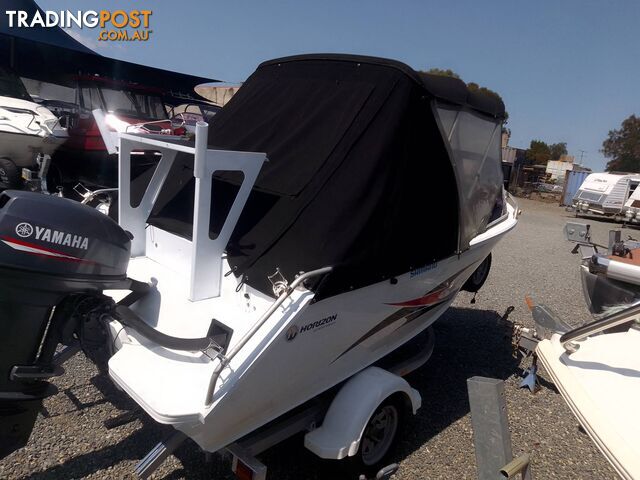 HORIZON 438 STRYKER 4.4M RUNABOUT-40HP YAMAHA 2 STROKE AND TRAILER