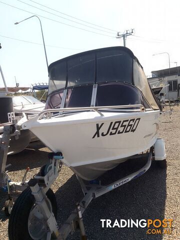 HORIZON 438 STRYKER 4.4M RUNABOUT-40HP YAMAHA 2 STROKE AND TRAILER