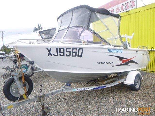 HORIZON 438 STRYKER 4.4M RUNABOUT-40HP YAMAHA 2 STROKE AND TRAILER