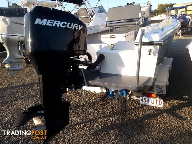 CRUISE CRAFT 6M CENTRE CONSOLE-200HP MERCURY 2 STROKE AND TRAILER