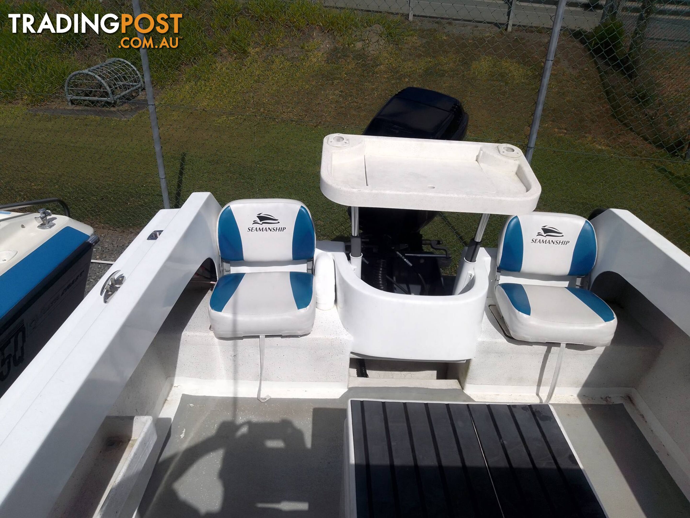 CRUISE CRAFT 6M CENTRE CONSOLE-200HP MERCURY 2 STROKE AND TRAILER