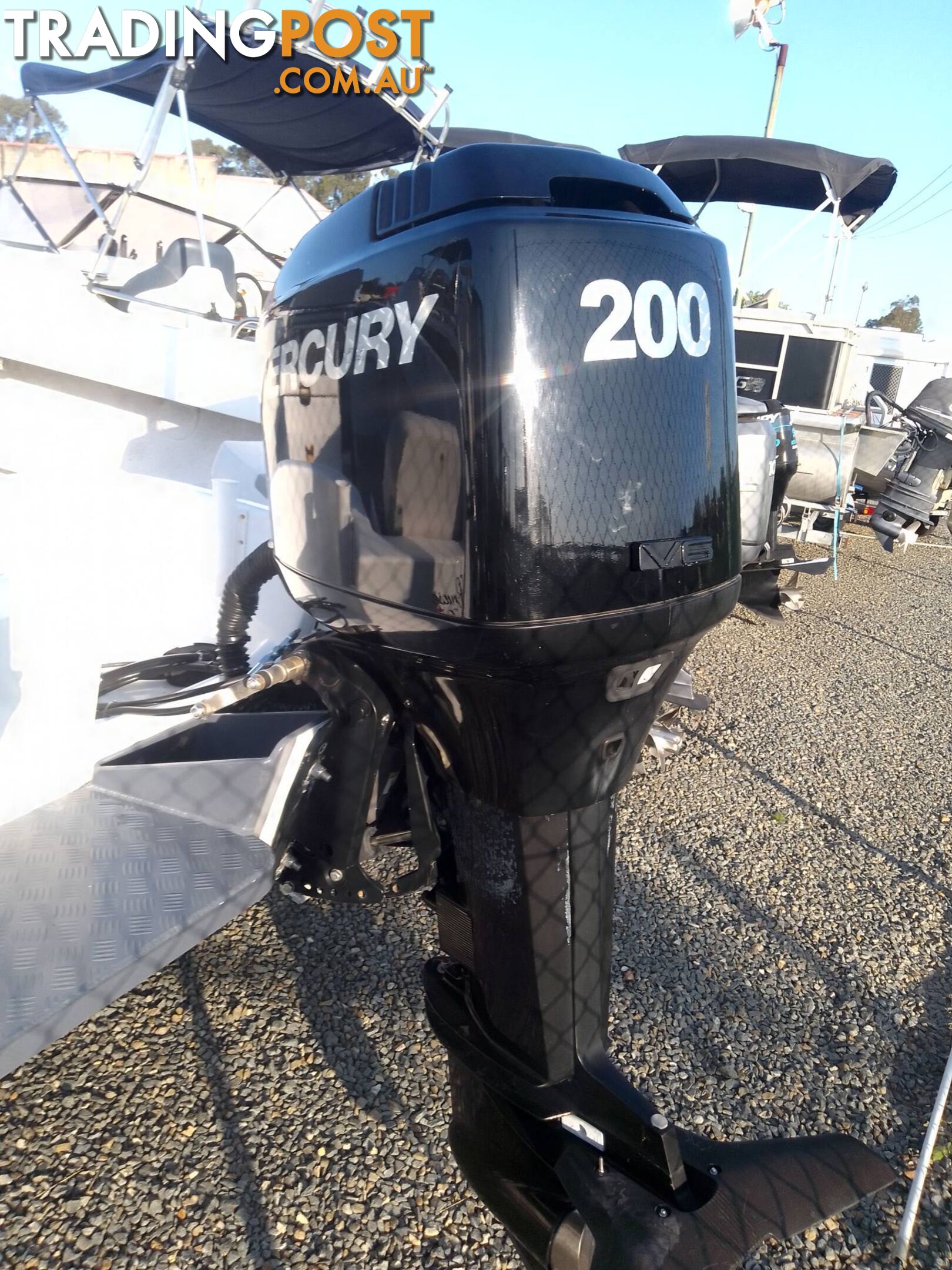 CRUISE CRAFT 6M CENTRE CONSOLE-200HP MERCURY 2 STROKE AND TRAILER