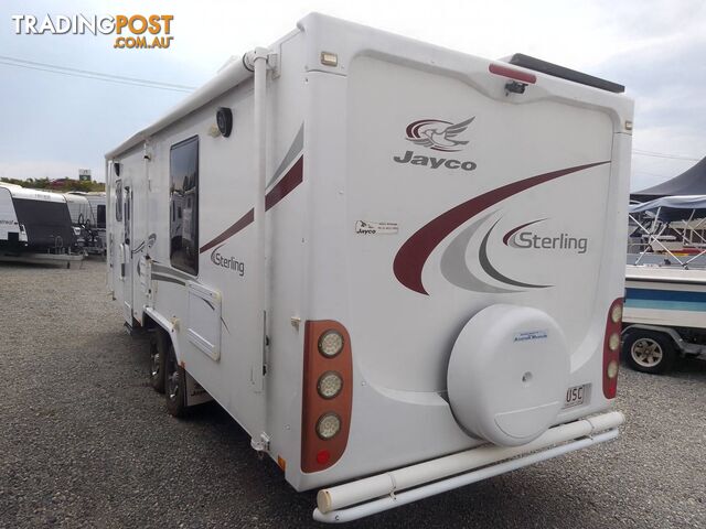 JAYCO STERLING SLIDE-OUT 23.5FT ON-SITE/TOURING CARAVAN