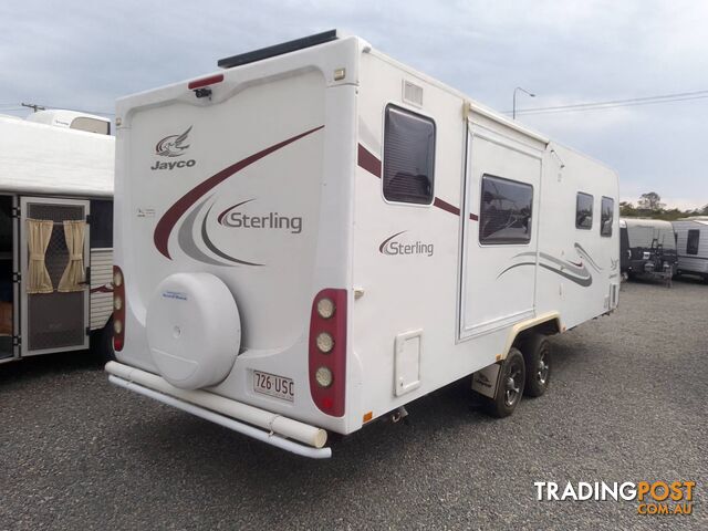 JAYCO STERLING SLIDE-OUT 23.5FT ON-SITE/TOURING CARAVAN