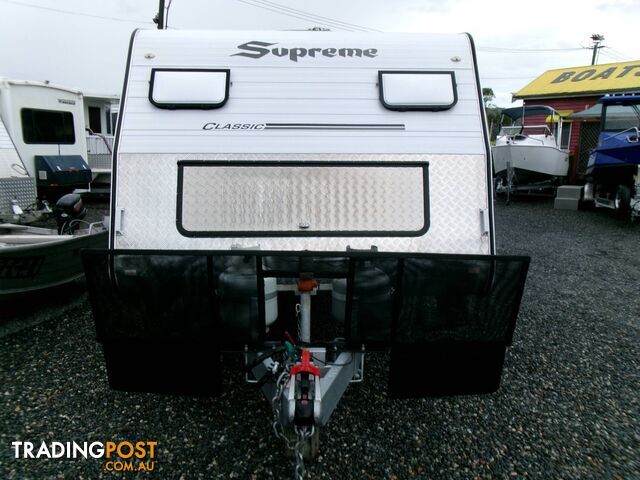 USED 2013 20FT SUPREME CLASSIC DUAL AXLE TOURING CARAVAN