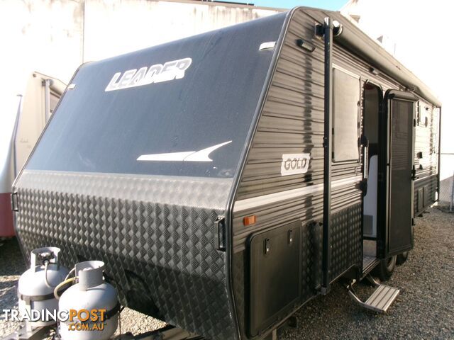USED 2021 LEADER GOLD FAMILY CARAVAN - 22FT (6.7M) DUAL AXLE
