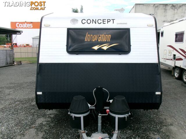USED 2015 CONCEPT INNOVATION 600R DUAL AXLE TOURING CARAVAN - photo 3 of 28