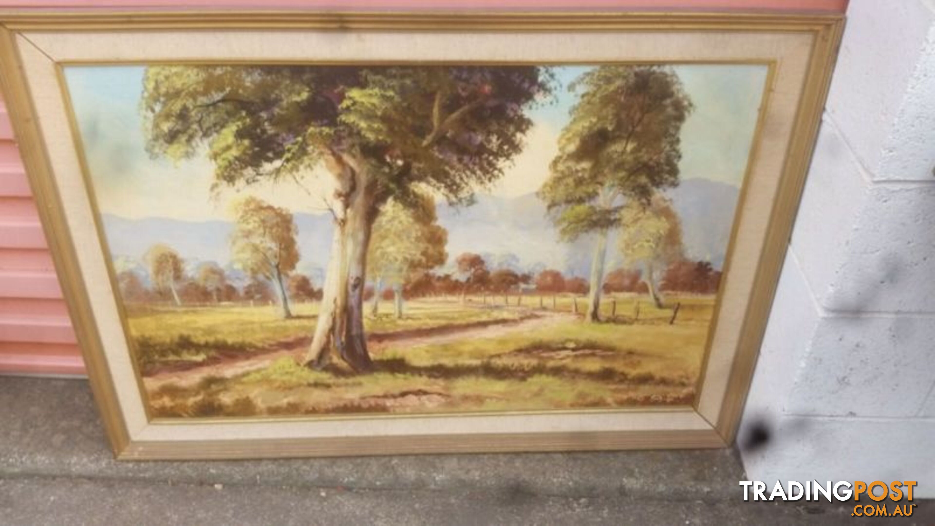 FRAMED PAINTING COUNTRY